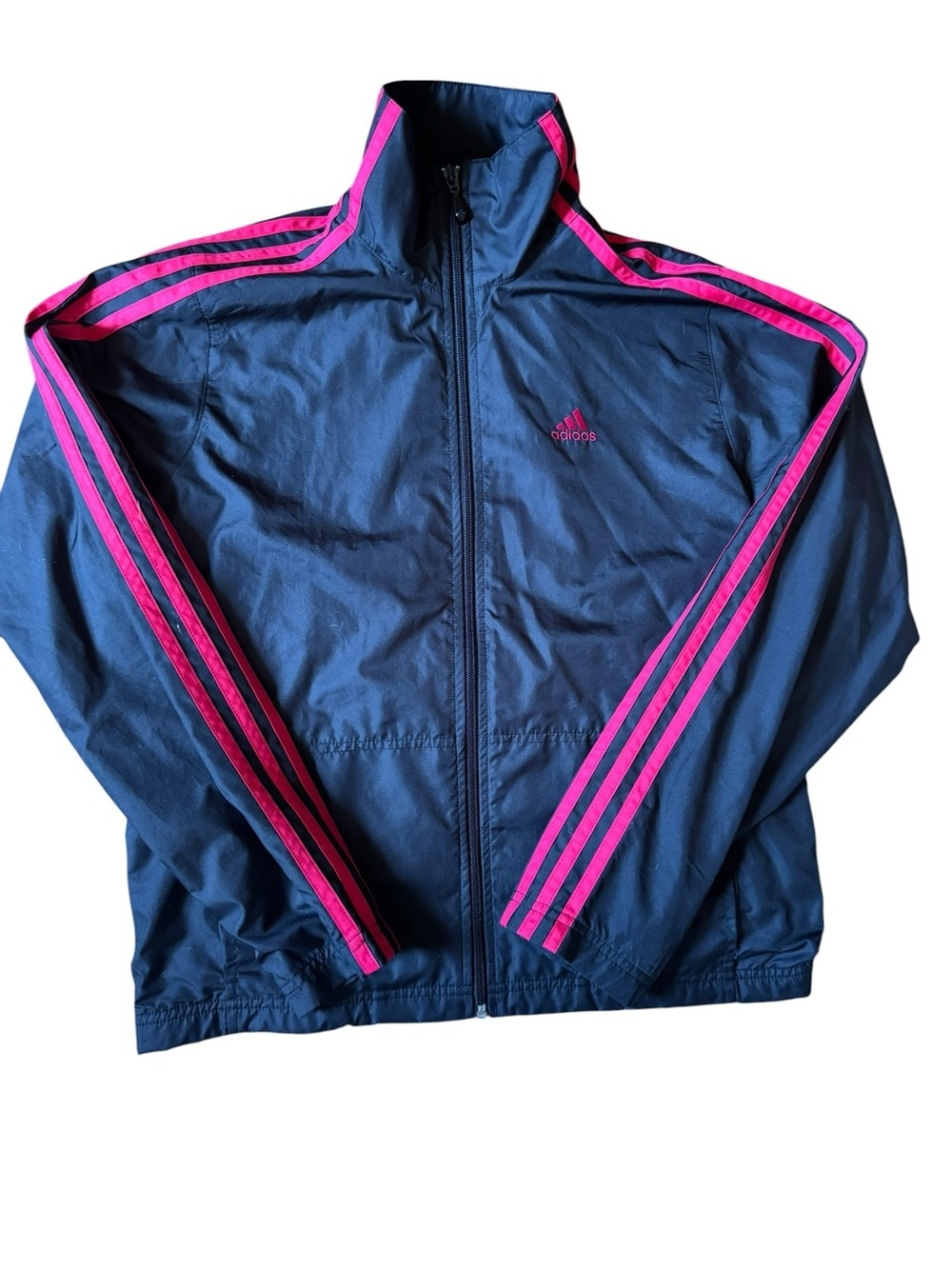 Women’s Adidas Black and Red Track Jacket - Picture 2 of 6
